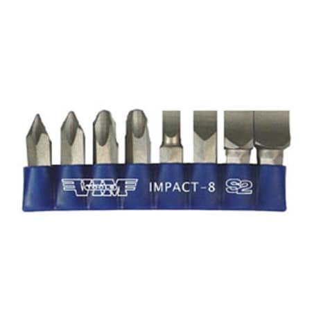 Vim Tools VIM Tools IMPACT-8 Impact Driver Replacement Bit Set VIM-IMPACT-8